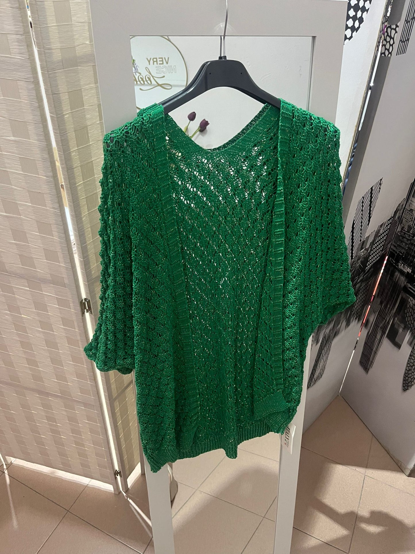 CARDIGAN IN FILO #501