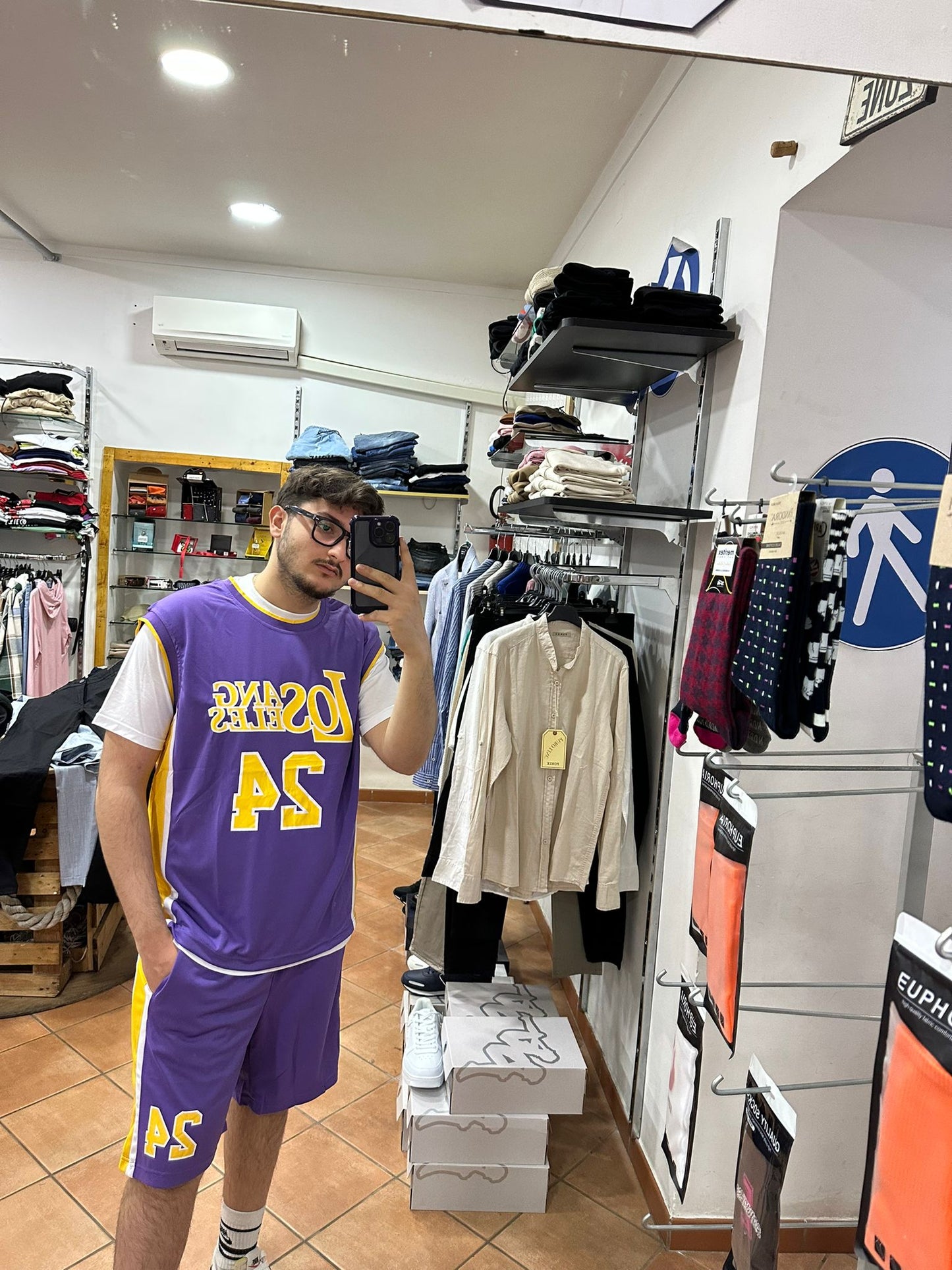 COMPLETO CANOTTA E PANTALONCINO LOS ANGELES EC-941