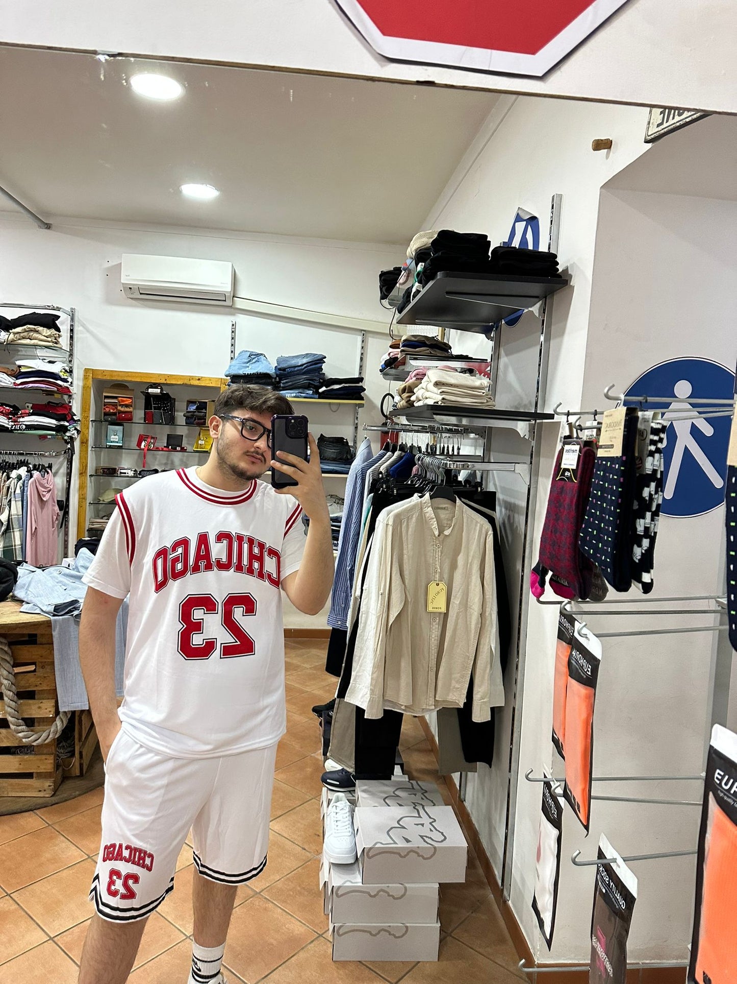 COMPLETO CANOTTA E PANTALONCINO CHICAGO23 EC-945