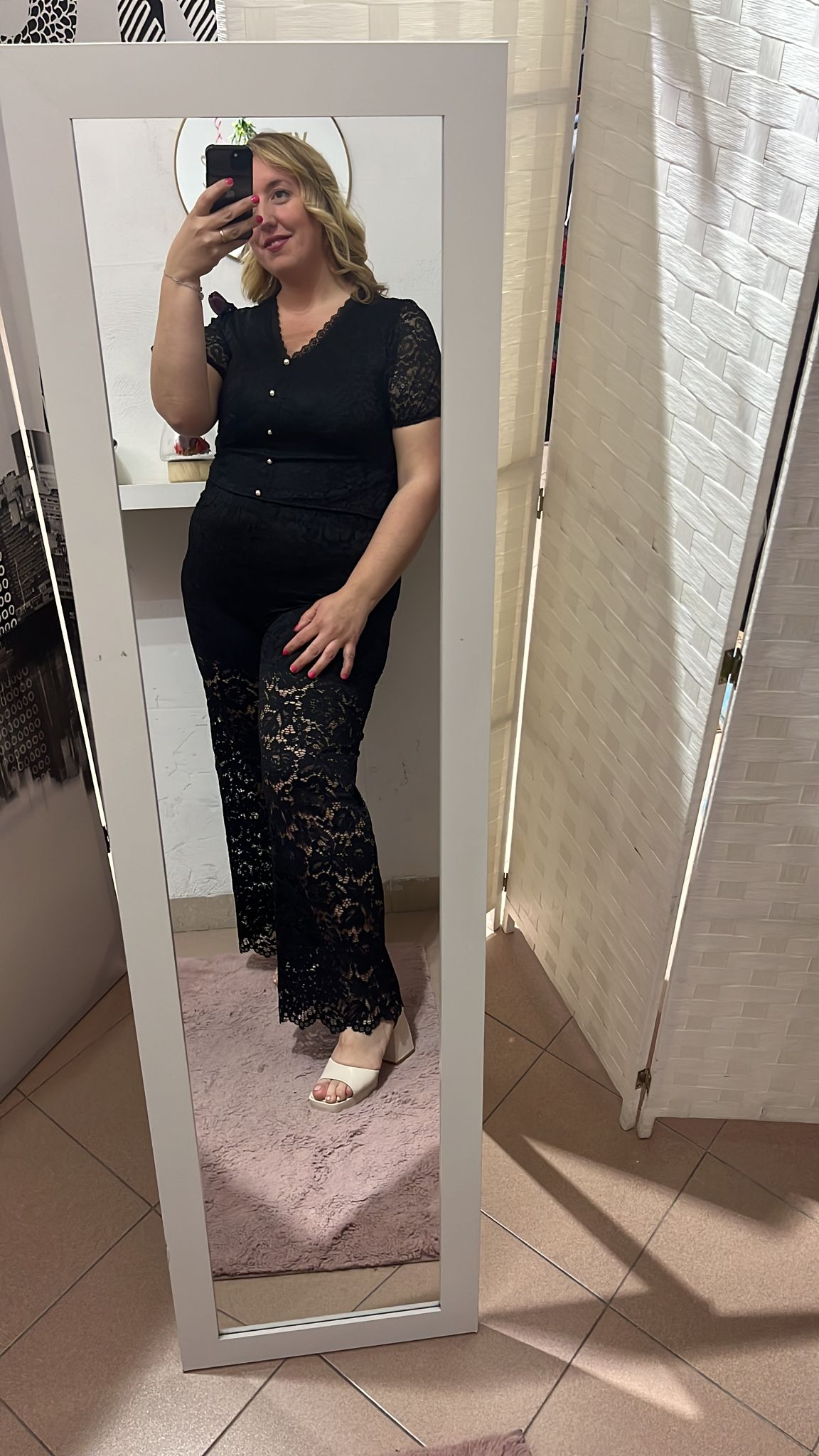 PANTALONE IN PIZZO 23025