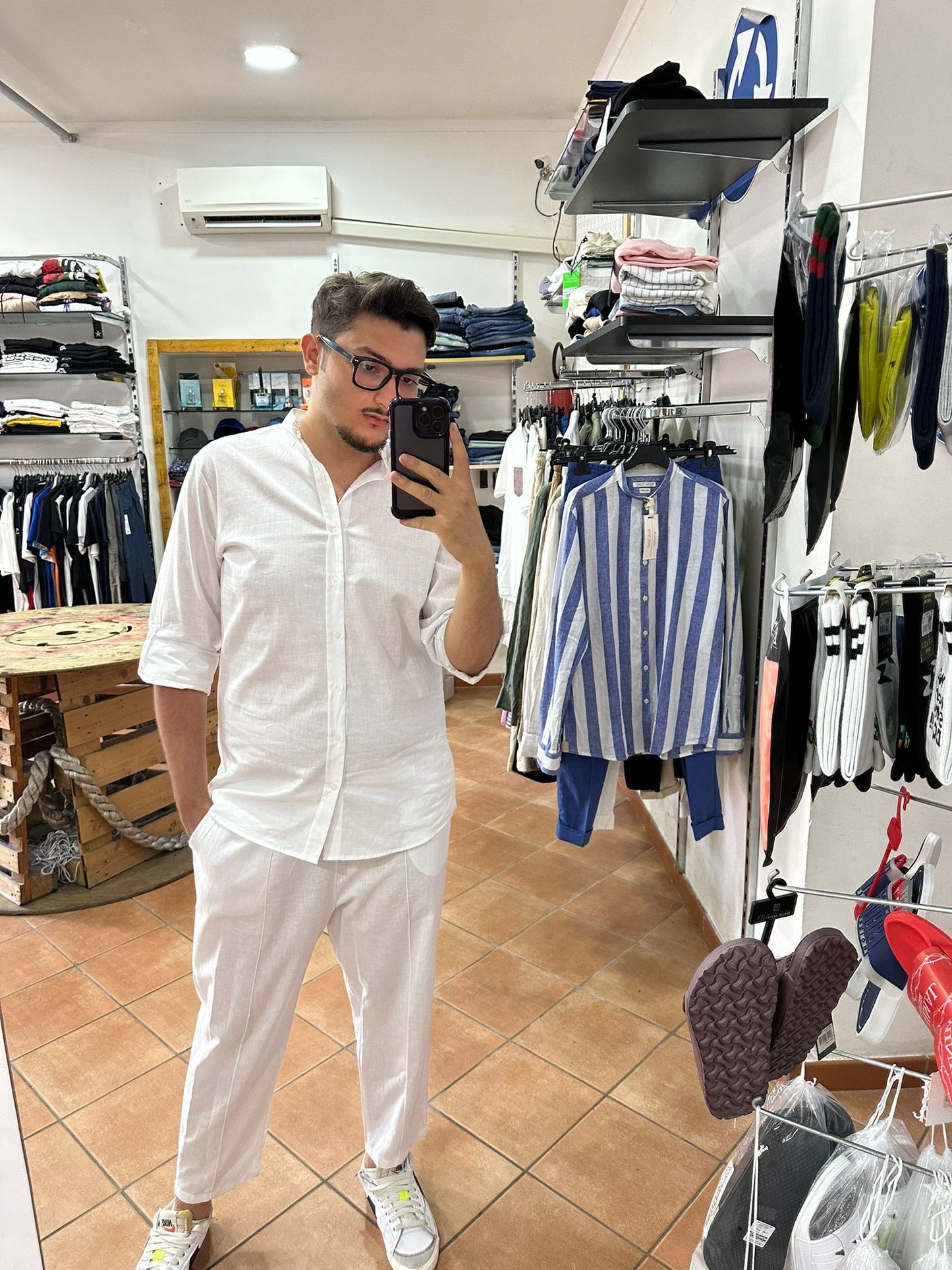 COORDINATO IN LINO 51497