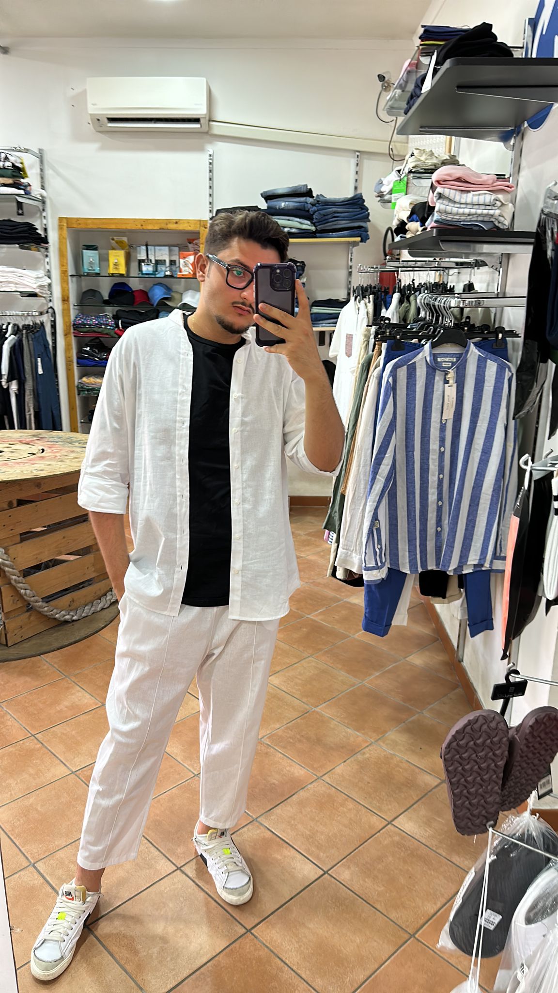 COORDINATO IN LINO 51497