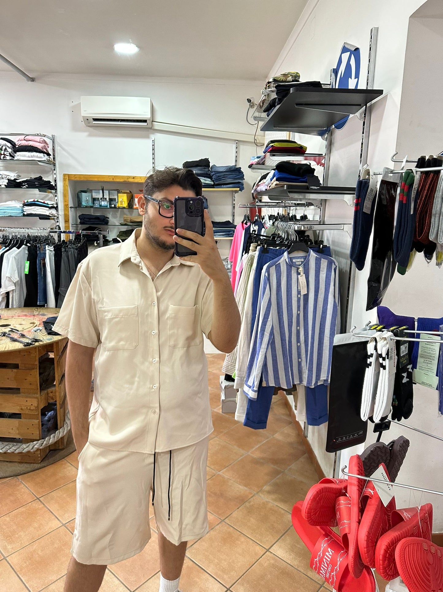 COORDINATO RASO UOMO 145