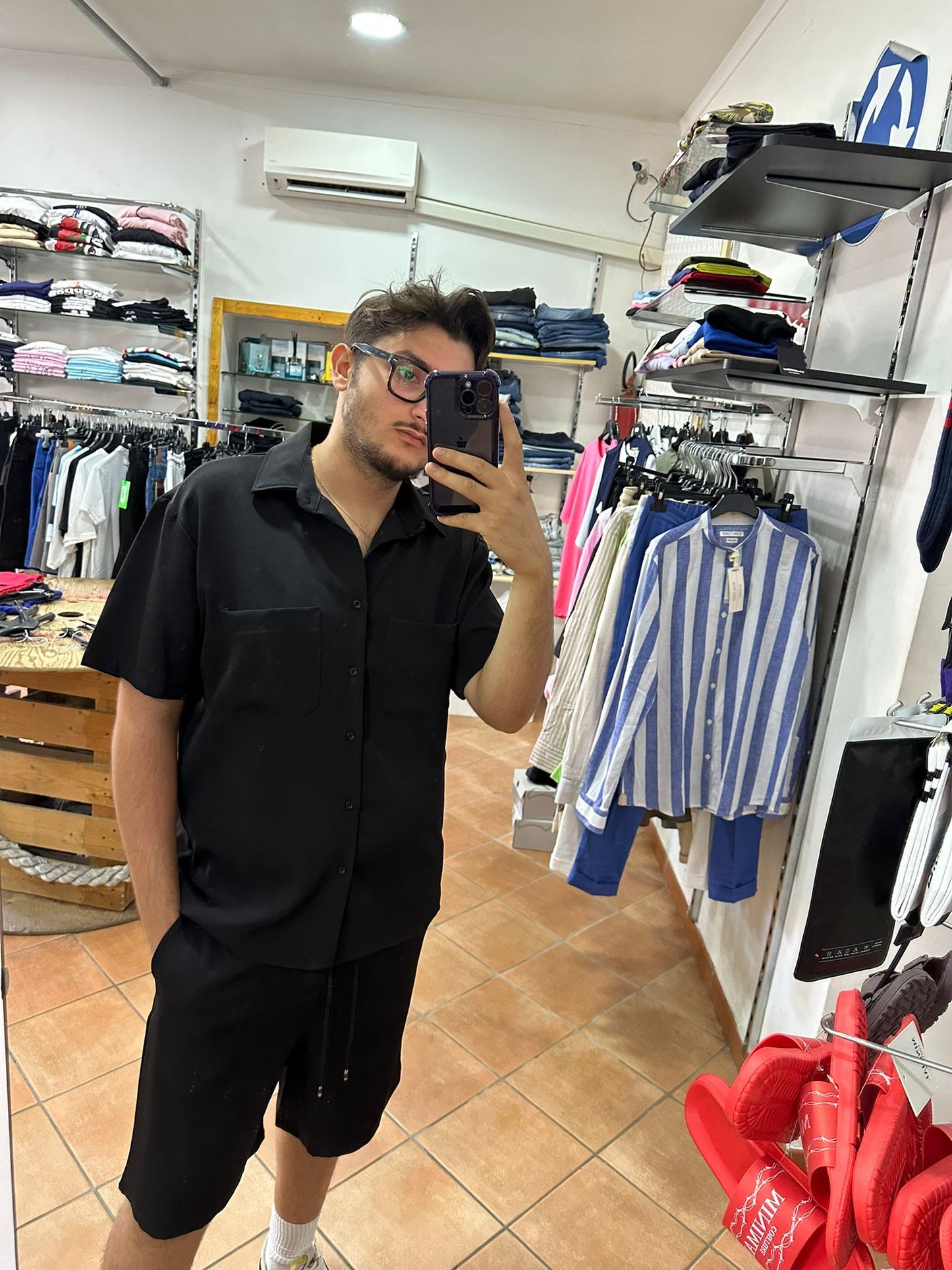 COORDINATO RASO UOMO 145