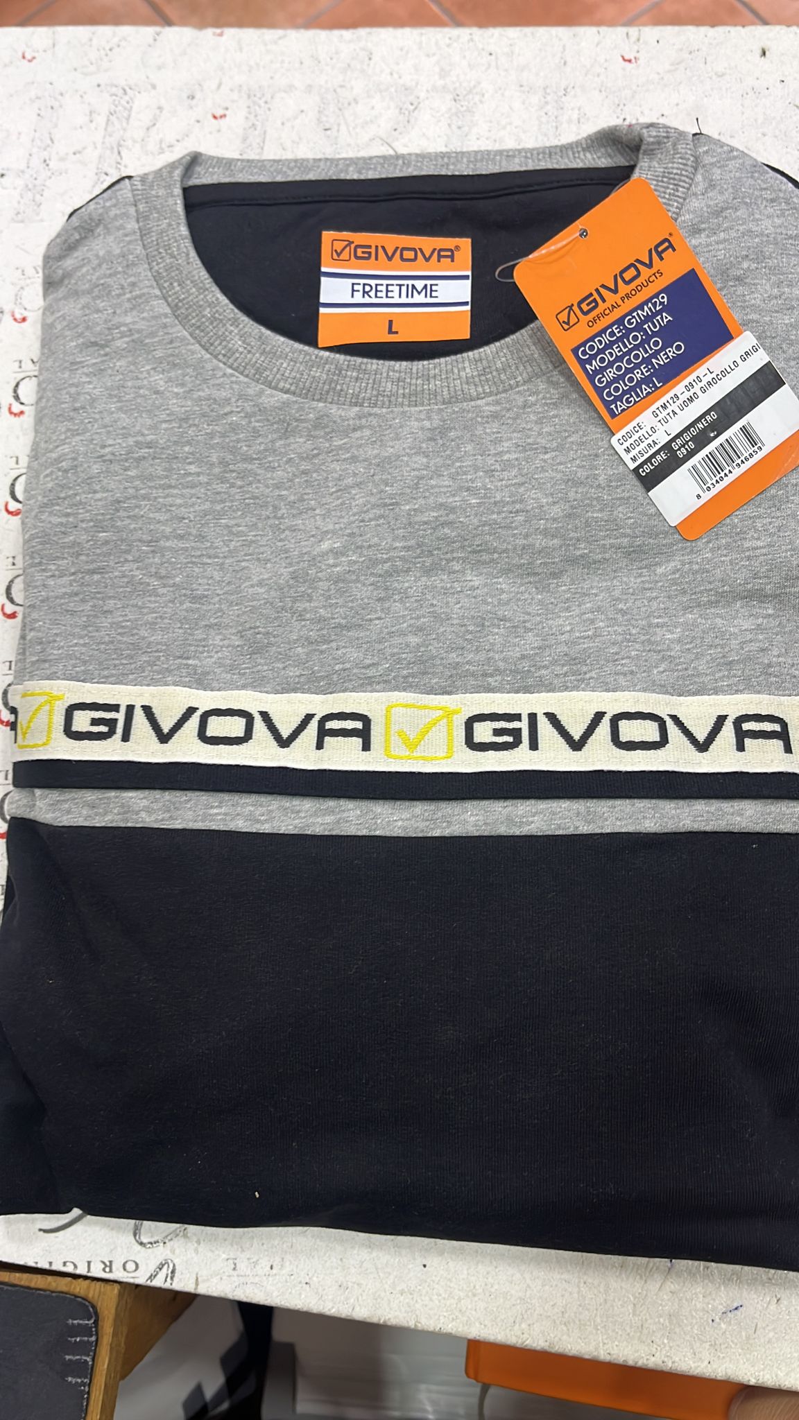 COMPLETO TUTA GIVOVA