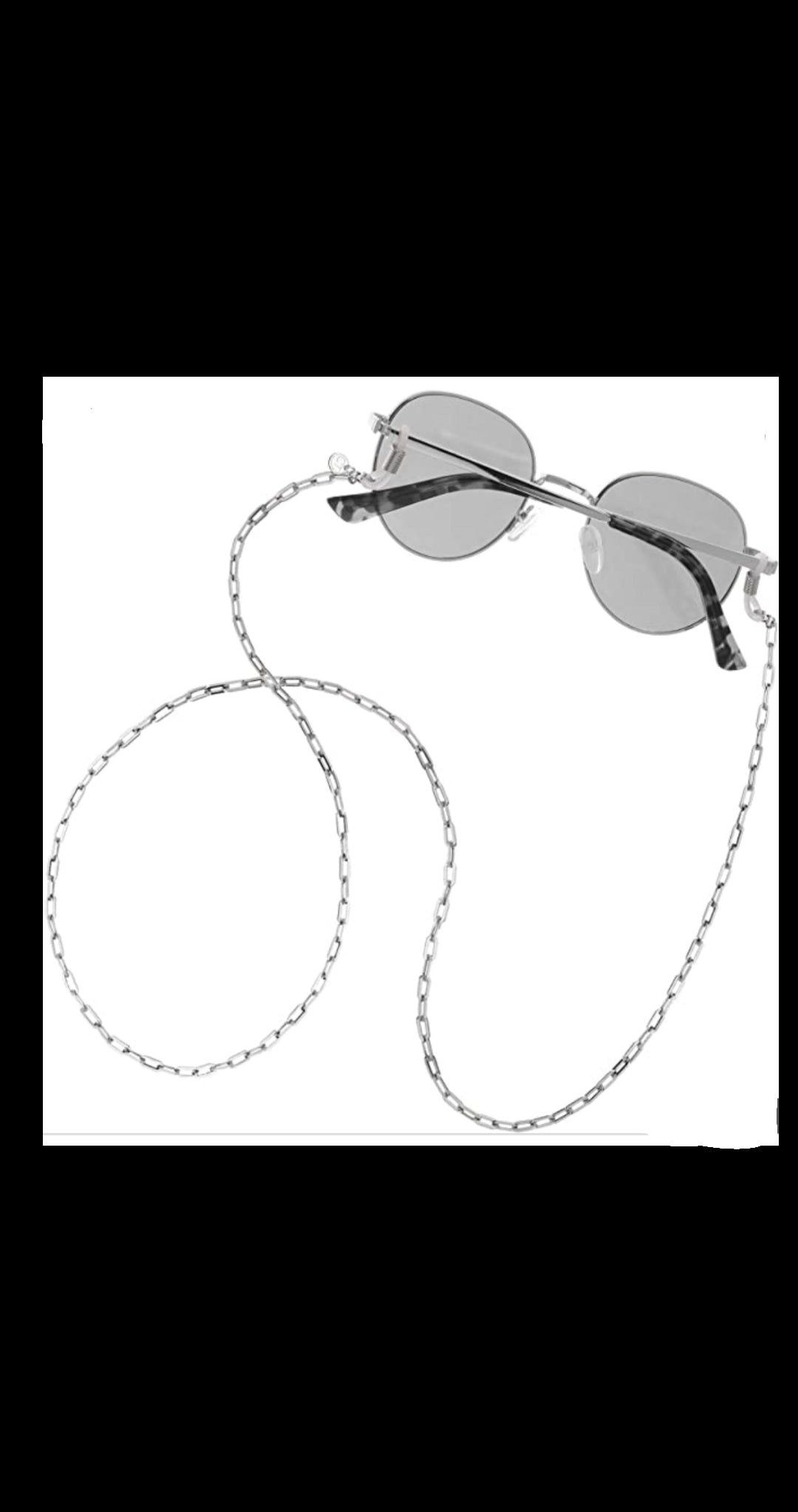 Catena Occhiali Argento