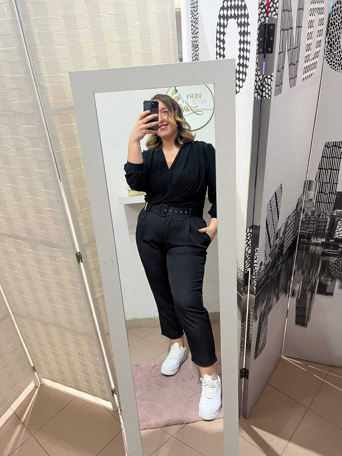 PANTALONE CINTURONE M12191