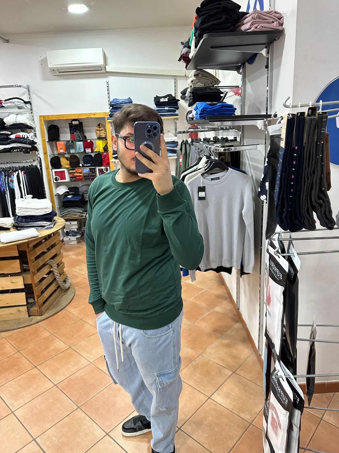 FELPA GIROCOLLO 666