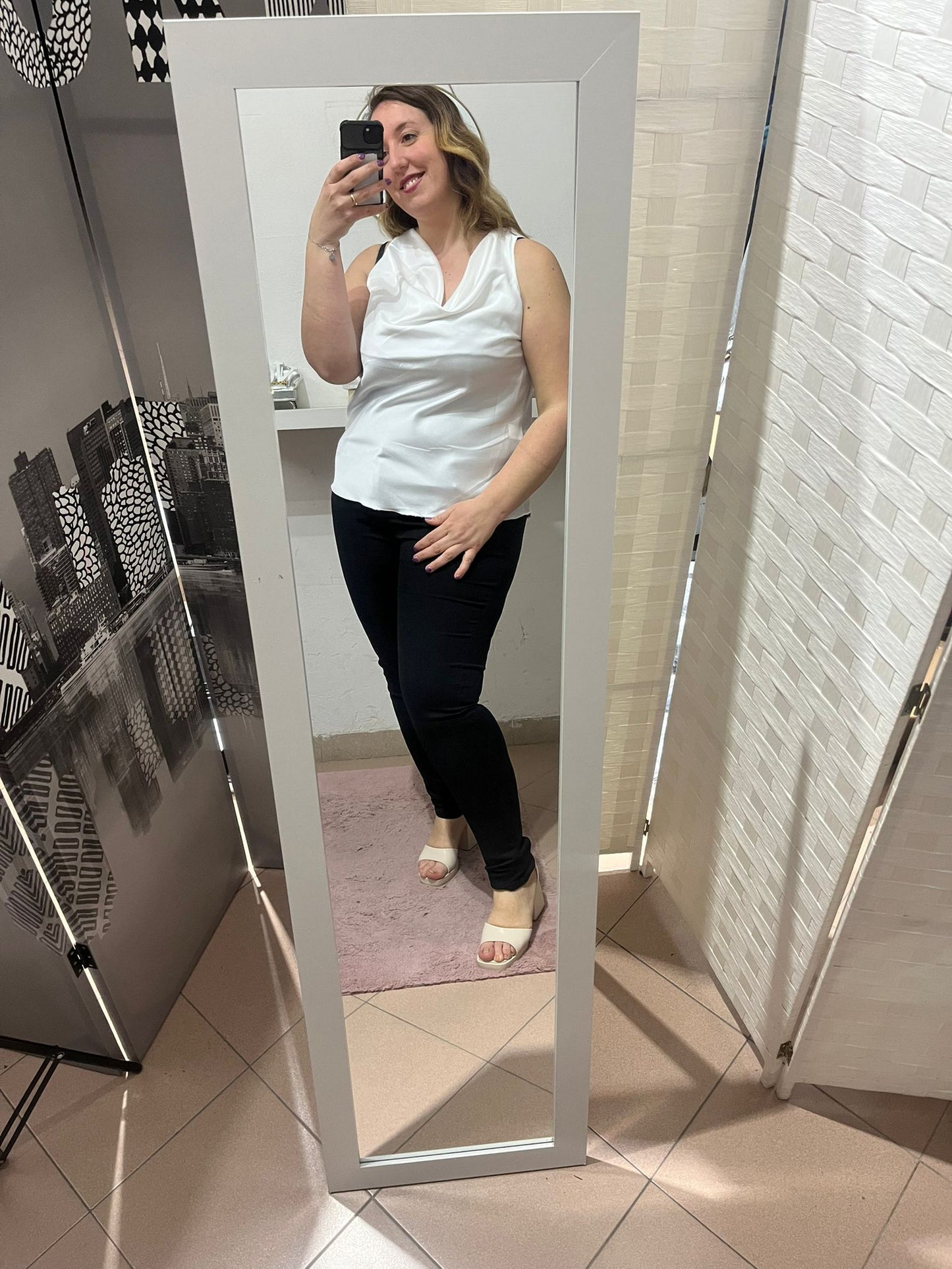 JEANS NERO DONNA LT188-1