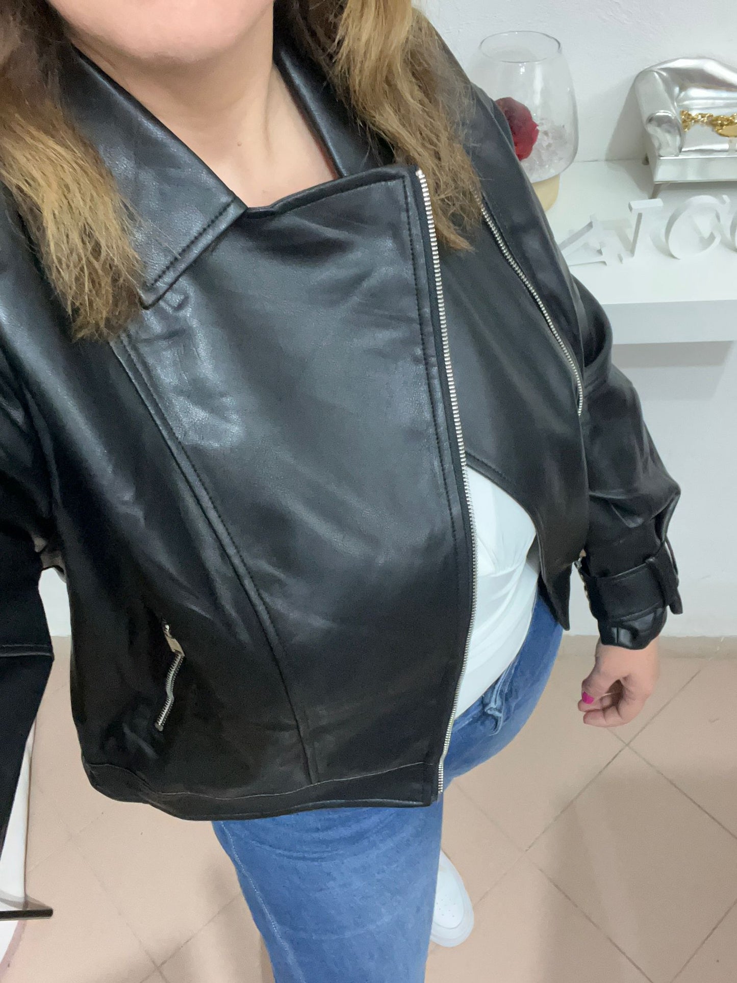 CHIODO ECOPELLE DONNA OVER AX-821